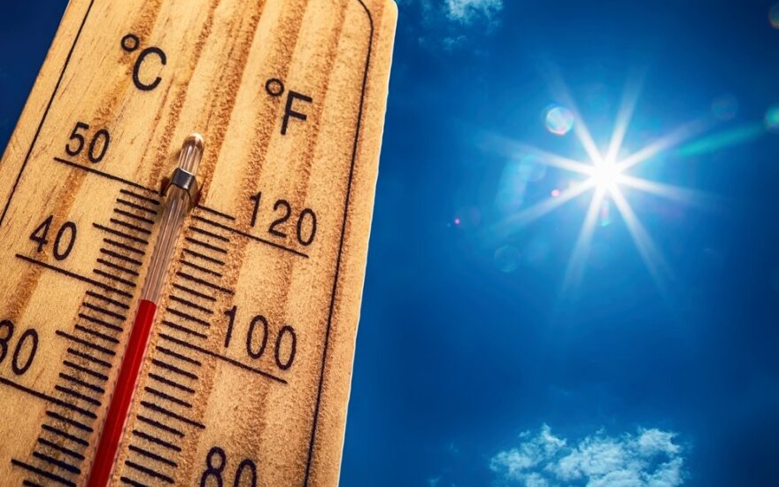 Lietuvoje pagerintas 82 metų karščio rekordas: užfiksuota 33,6 laipsnių