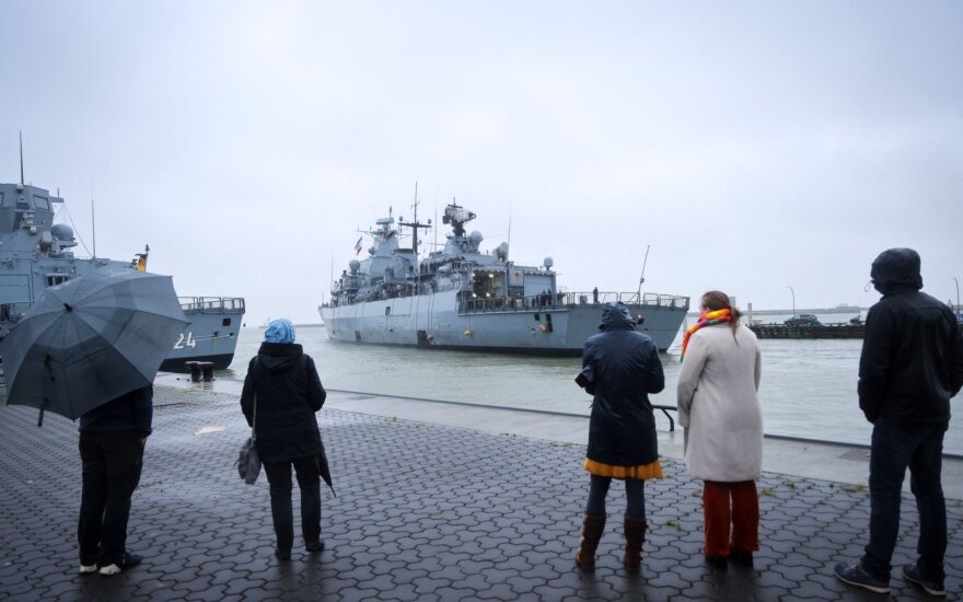 Vokietija siunčia fregatą NATO šiauriniam flangui stiprinti