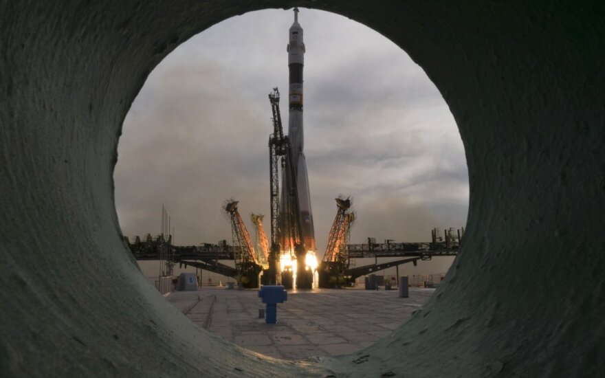 "Sojuz" raketos startas