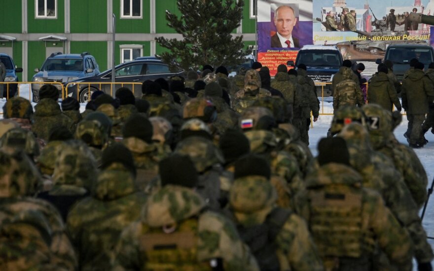 Pareigūnas: kare prieš Ukrainą dalyvauja daugiau kaip 350 tūkst. Rusijos kareivių
