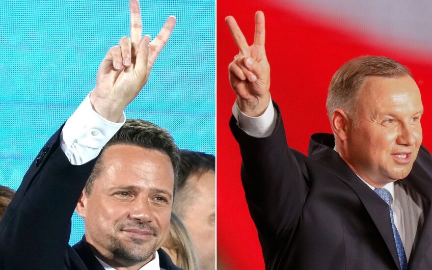 Rafalas Trzaskowskis, Andrzejus Duda