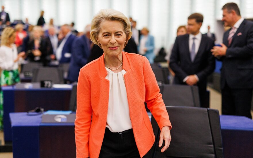 Von der Leyen did not mention in her annual report whether she would ...