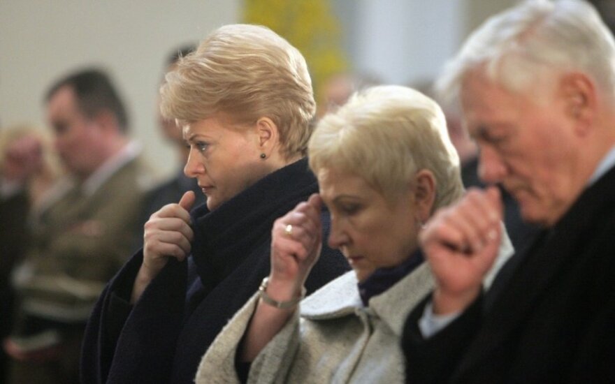 Dalia Grybauskaitė, Irena Degutienė ir Valdas Adamkus