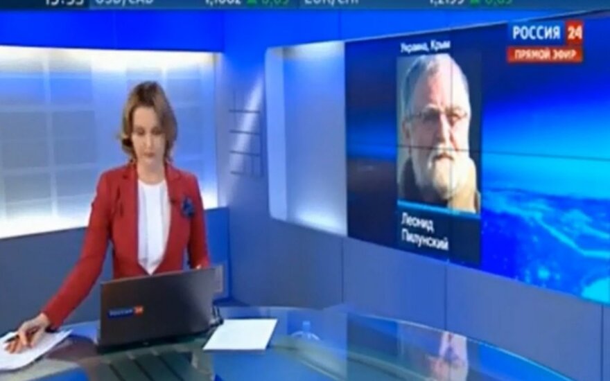 Rusijos TV skubiai nutildė neįtikusį Krymo opozicionierių