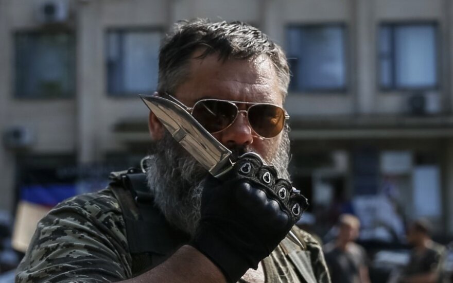Ukrainos separatistai veržiasi į Rusiją