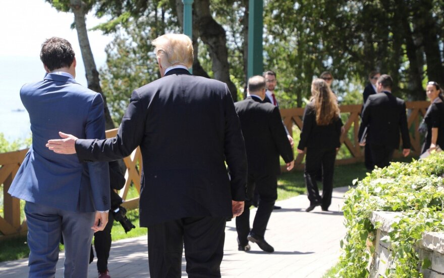 Justinas Trudeau, Donaldas Trumpas