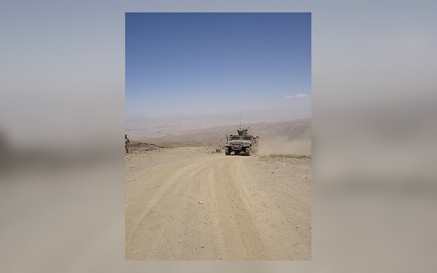 Šarvuotas HMMWV  automobilis, Afganistanas