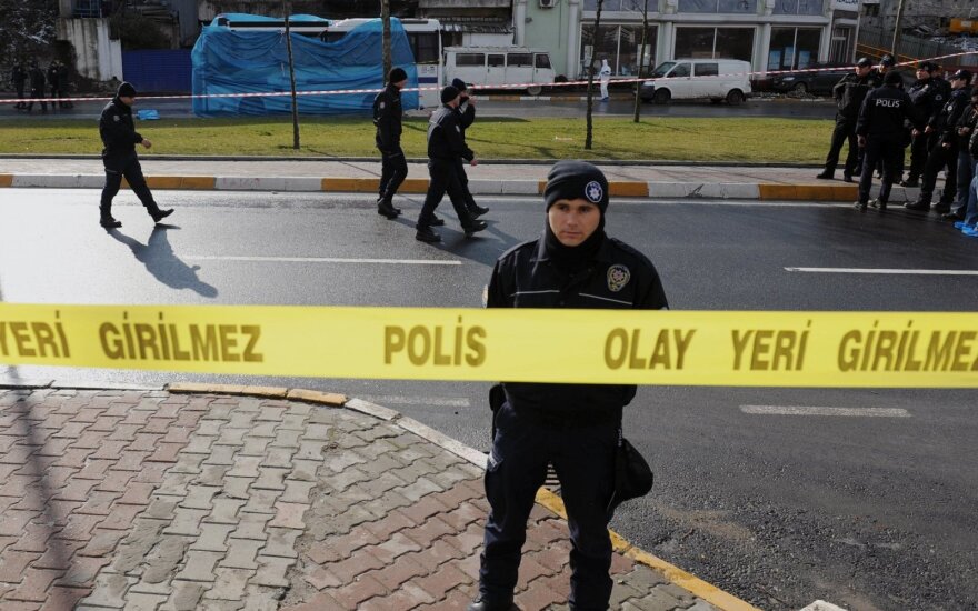 Turkijos policija nukovė susisprogdinti ketinusį „Islamo valstybės“ kovotoją