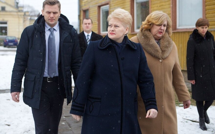 Dalia Grybauskaitė ir Rimantė Šalaševičiūtė