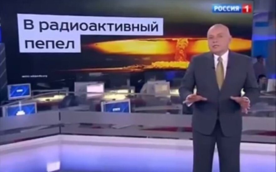 Rusija ar Šiaurės Korėja? Kremliaus kanalas kalba apie JAV pavertimą „radioaktyviais pelenais“