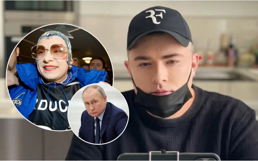 Andrejus Danilko-Verka Serdiučka, Vladimiras Putinas / Foto: Scanpix, Instagram