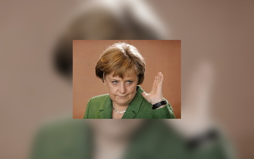 A.Merkel į Lietuvą neatvažiuos (atnaujinta)
