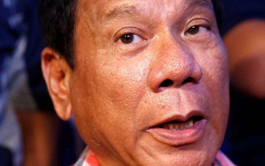 Filipinų prezidento gimtinėje įvyko sprogimas