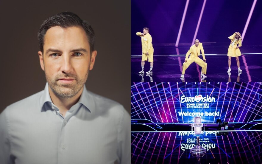Vykdomasis "Eurovizijos" prodiuseris Sietse Bakker/ Foto: asmeninio archyvo ir EBU/Thomas Hanses