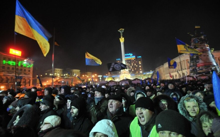 Smunkanti ekonomika gali sukelti naują protestų bangą Ukrainoje