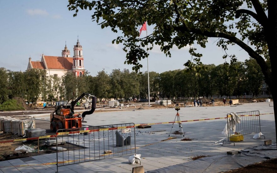 Kultūros komiteto nariai apžiūrės Lukiškių aikštės rekonstrukciją