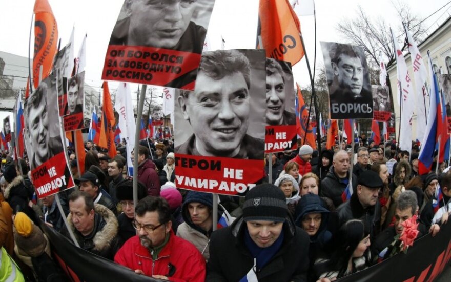 E. Lucasas. B. Nemcovo nužudymas: yra kai kas, baisiau už Kremlių