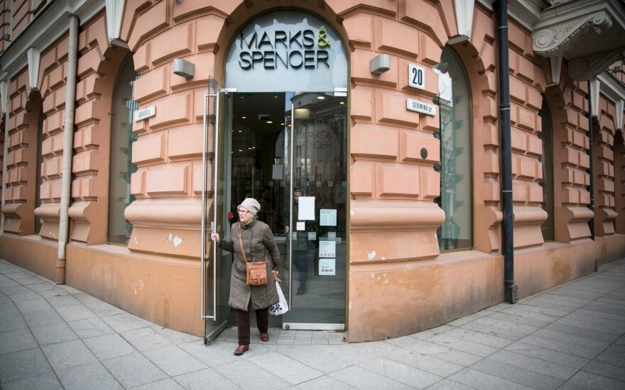 „Marks and Spencer” paskelbė parduotuvės Vilniuje uždarymo datą