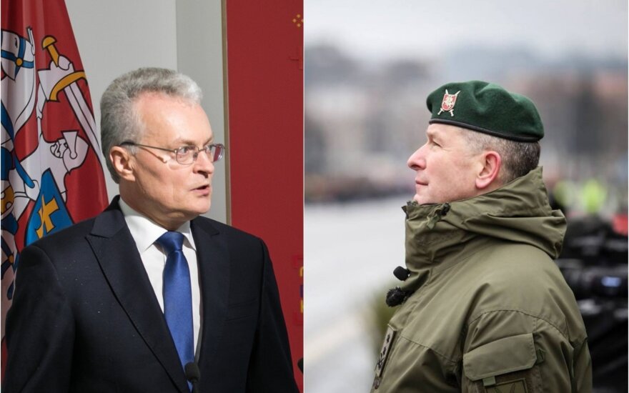 Nausėda prasitarė apie kariuomenės vado kandidatūrą: neneigia, kad siūlys santūrųjį generolą