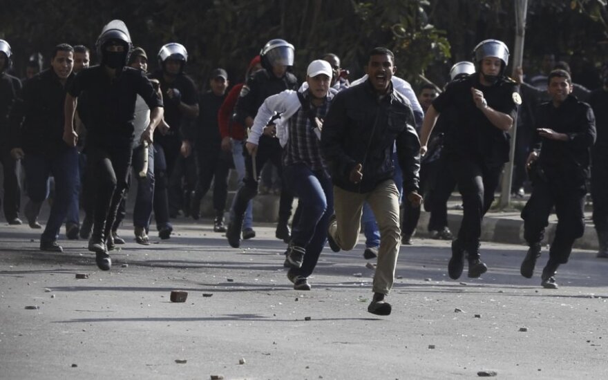 Per demonstraciją Kaire žuvo 16 žmonių