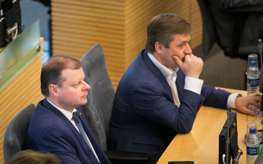 Saulius Skvernelis, Ramūnas Karbauskis