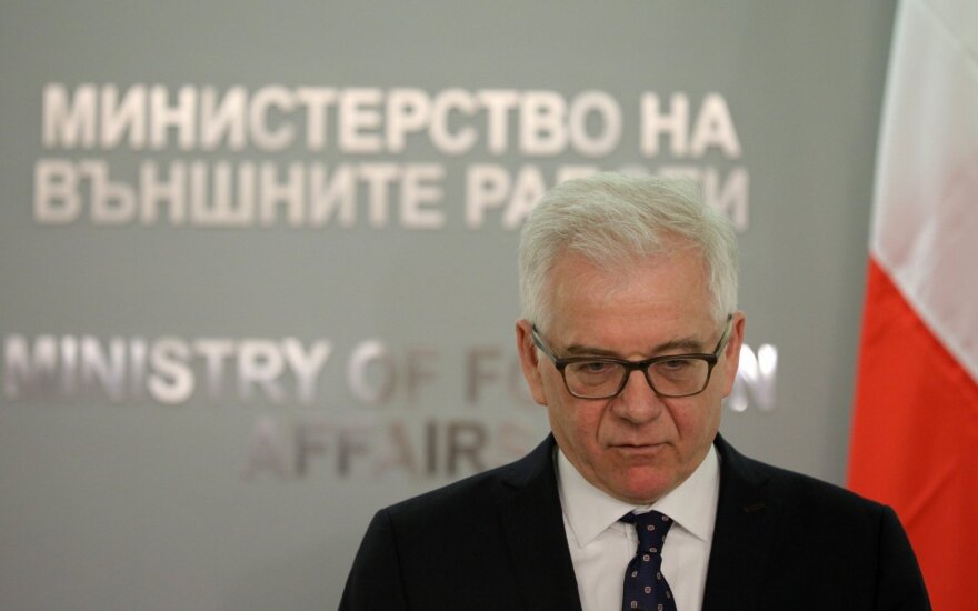 Žiniasklaida: Lenkijos užsienio reikalų ministras taip pat nevyks į Minską