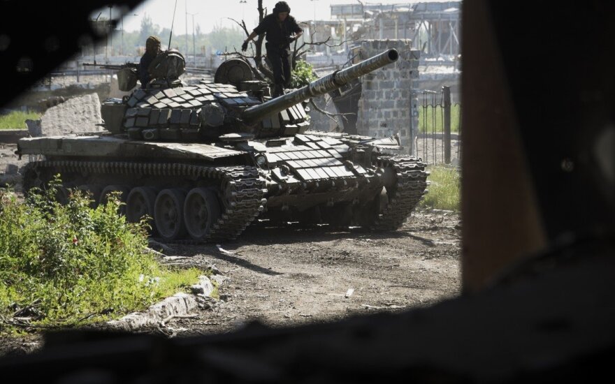 Iš Ukrainos separatistų vado – nerimą keliantys grasinimai: žada didžiules kovas
