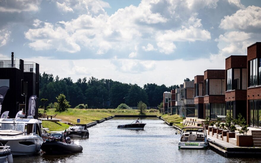 Svencelė. Naujos kanalų gyvenvietės ant vandens prie Kuršių marių projektas / FOTO: BOAT SHOW