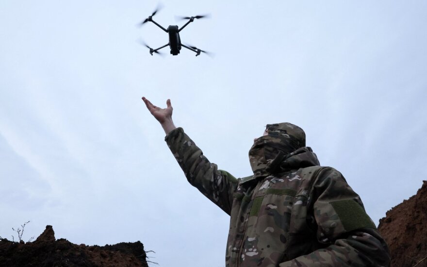 Dronai Ukrainoje