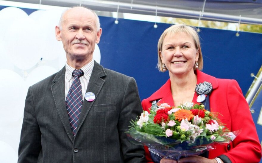 Kazimieras Budrys ir Birutė Statkevičienė