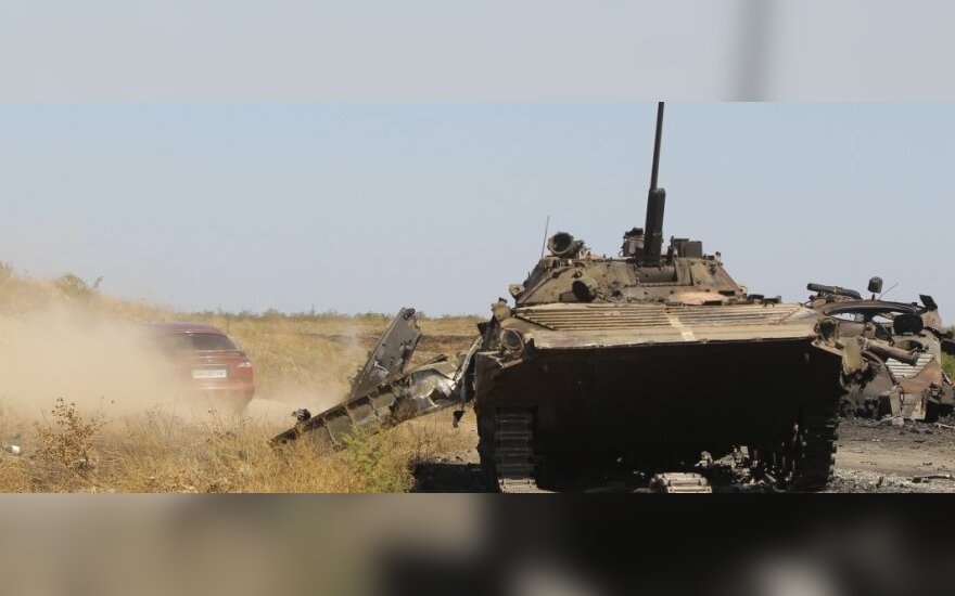 Ukraina: Rusijos kariai užėmė beveik visą pietinę Luhansko srities dalį