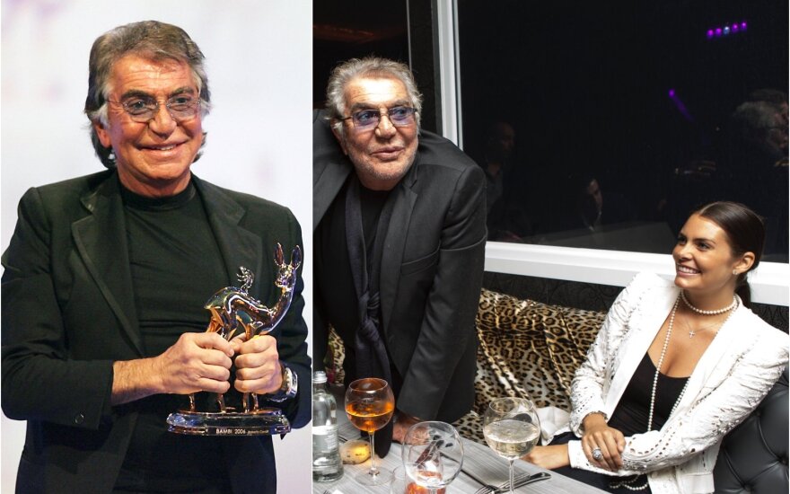 Roberto Cavalli ir Sandra Nilsson