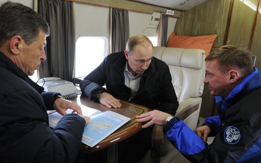 Vladimiro Putino vizitas Kryme