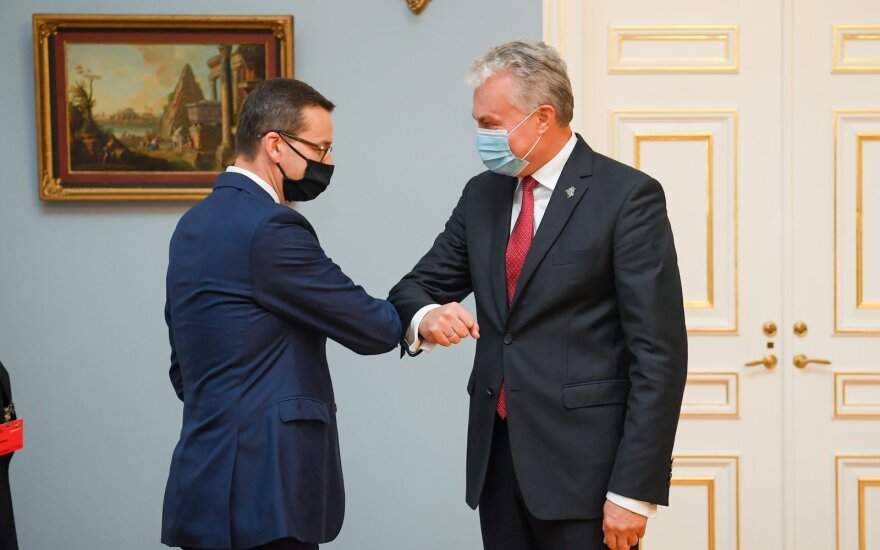 Nausėda: esame atkūrę labai gerus santykius su Lenkija