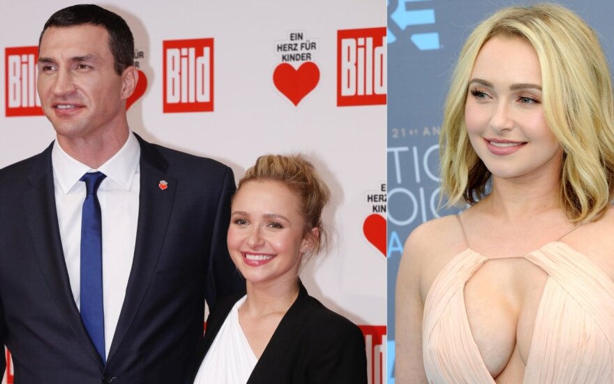 Hayden Panettiere ir Vladimiras Kličko