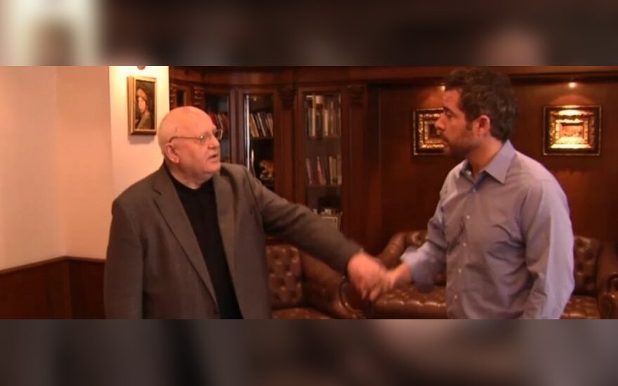 Amerikiečių žurnalisto pokalbis su M. Gorbačiovu pasisuko netikėta linkme