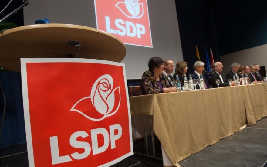 Lietuvos socialdemokratų partija (LSDP) - reitingų lyderė