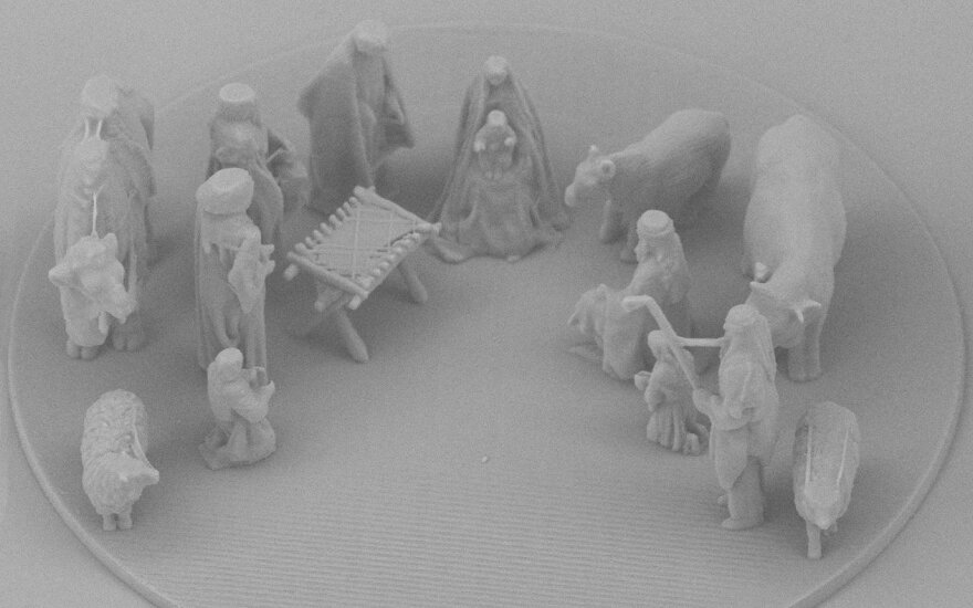 nano scale nativity scene