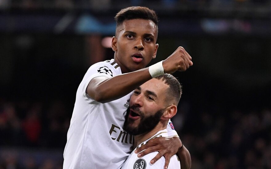 UEFA Čempionų lygoje – 18-mečio „Real“ talento benefisas ir gynėjas „Man City“ vartuose