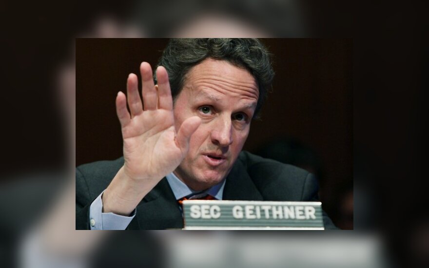 T.Geithneris džiaugėsi, kad JAV nereikia taupyti kaip Lietuvai