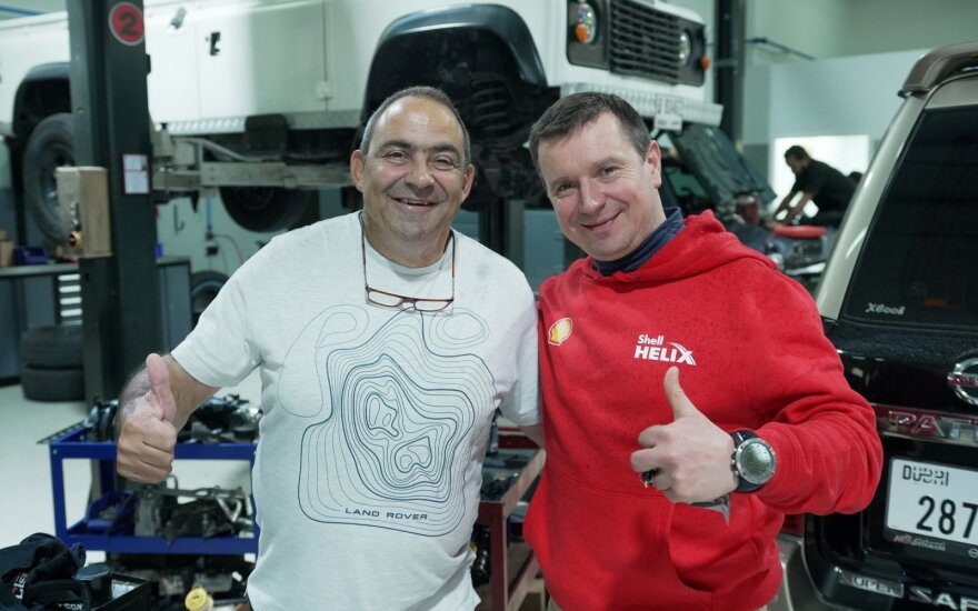 Antanas Juknevičius ir Faldi Melki