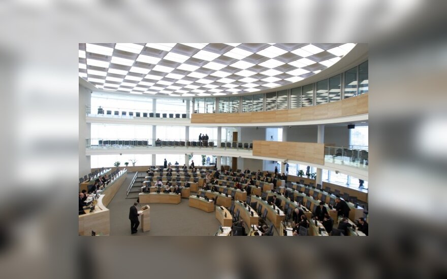 Kitą savaitę Seimas rinksis į plenarinius posėdžius