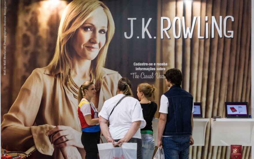 J.K. Rowling knygos pristatymas