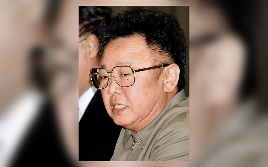 Šiaurės Korėjos lyderis Kim Jong-ilas