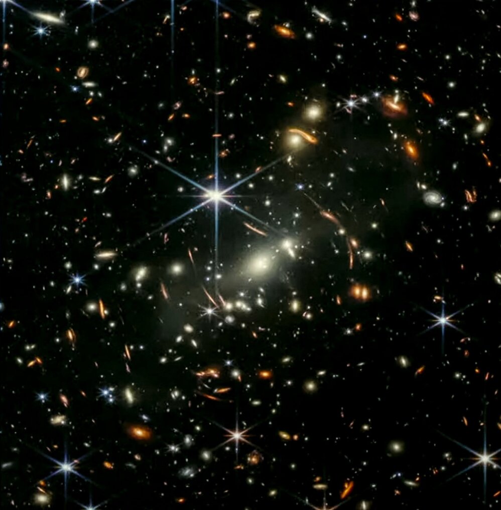 Galaktikų spiečius SMACS 0723NASA, ESA, CSA, STScI nuotr.