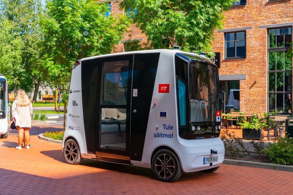 Auve Tech utvikler en autonom minibuss
