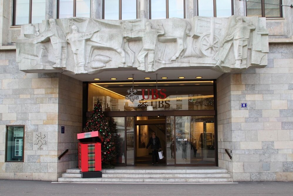 Didžiausias Šveicarijos bankas UBS
