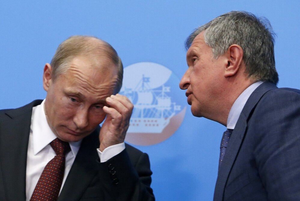 Vladimiras Putinas, Igoris Sečinas