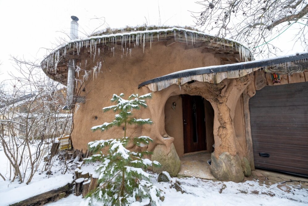 Molinis vilniečio Olego namas ir garso kupolas