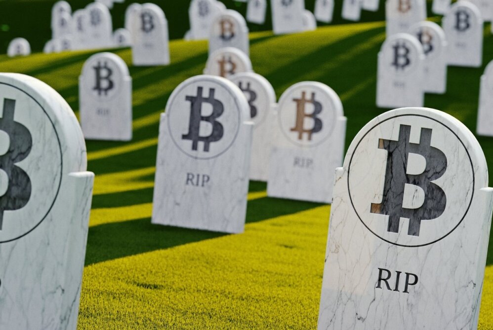Bitkoiną laidoti dar gali būti per anksti